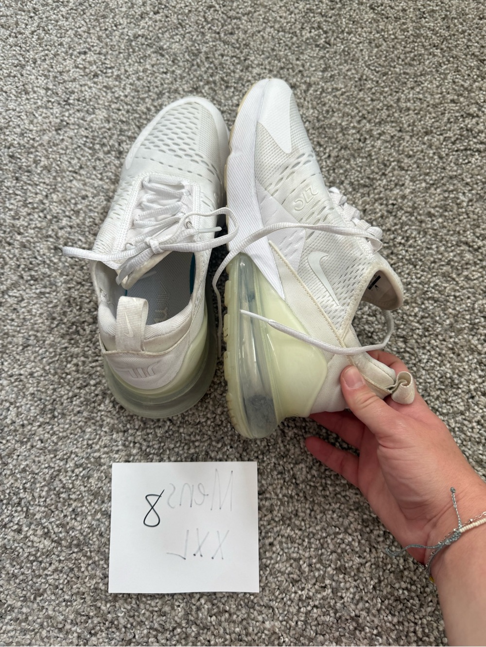 Nike Men’s White 270